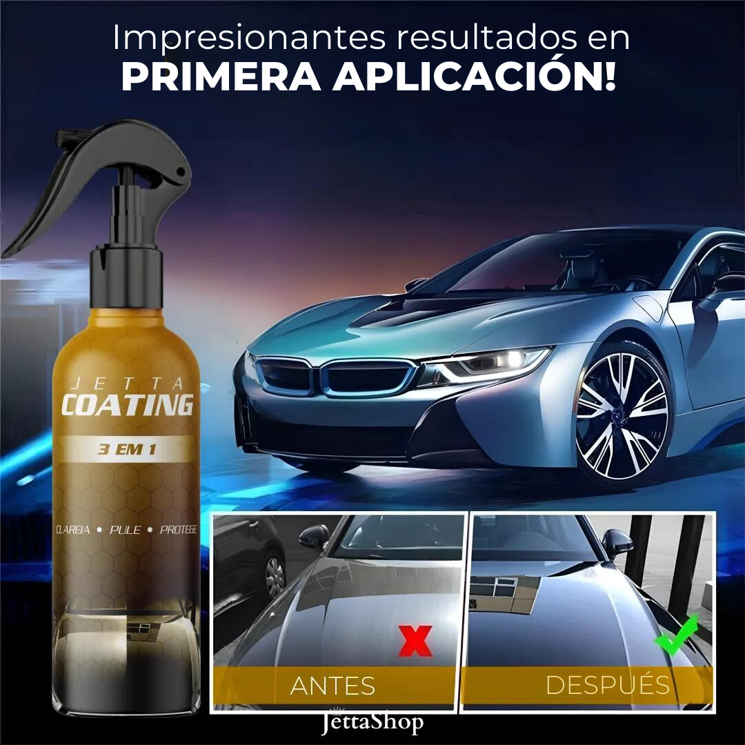 Spray de Renovación Cerámica e Impermeabilizante 3 en 1 - Jetta Coating™ [STOCK LIMITADO]