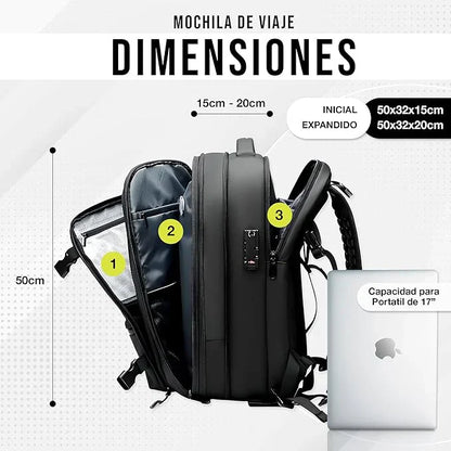 Easybag – Mochila Viaje con sistema de Vacio