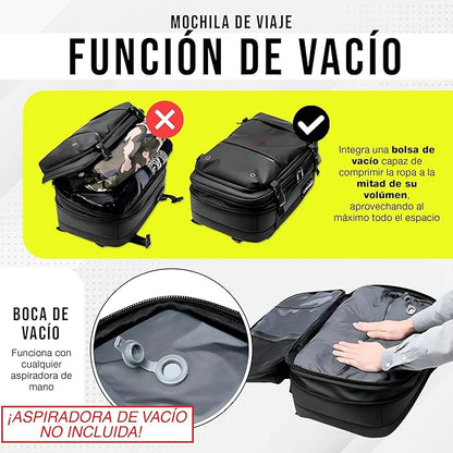 Easybag – Mochila Viaje con sistema de Vacio