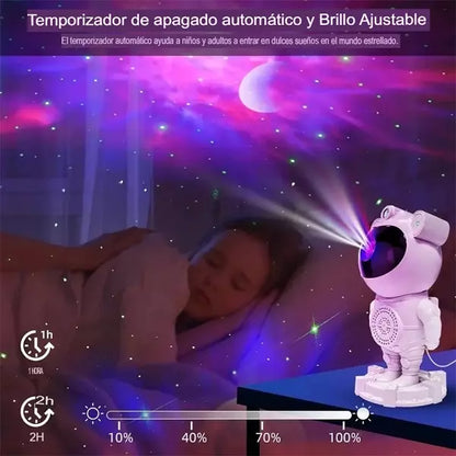 Astronauta Proyector De Galaxya