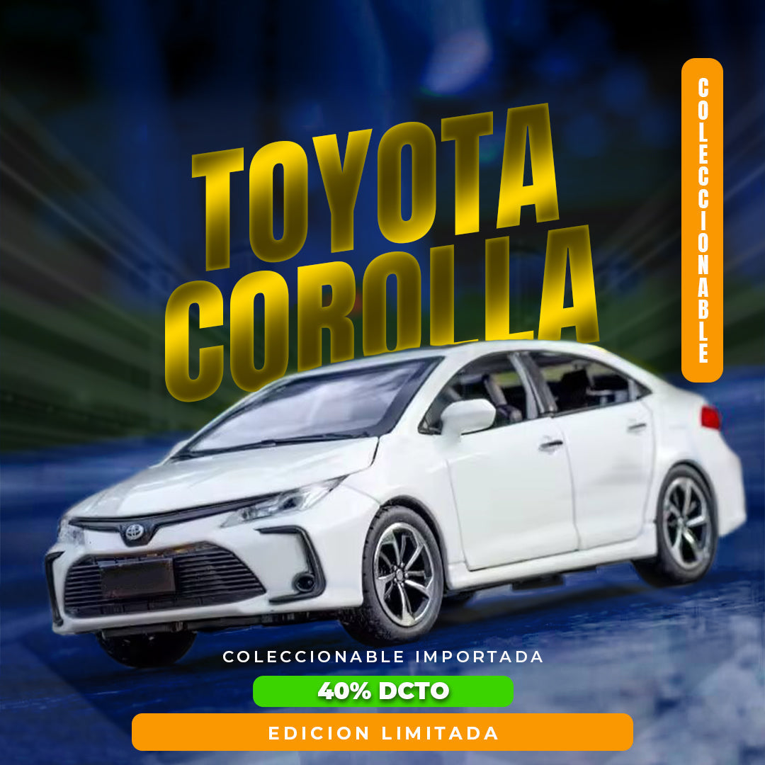 Toyota Corolla + Stickers Vip - ¡Coleccionable Importada!